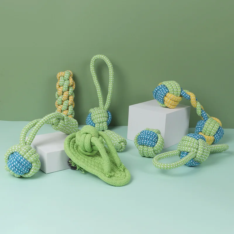 High Quality Durable Bite Toy For Dogs Cheap Price Double Knot Rope Dog