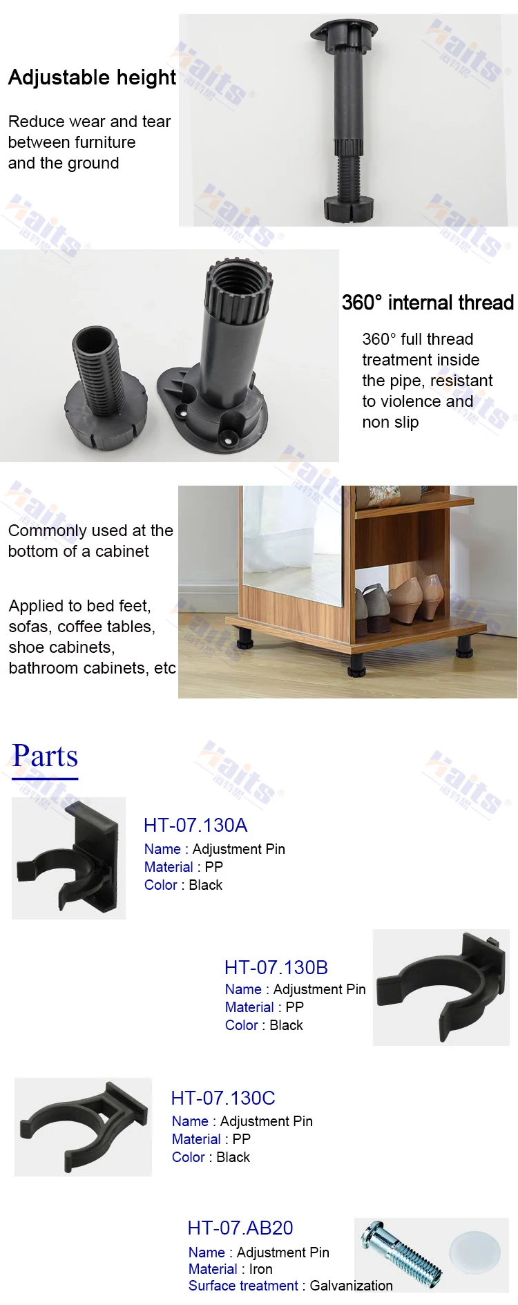 Adjustable Kitchen Plastic Legs Buy Legs,Adjustable