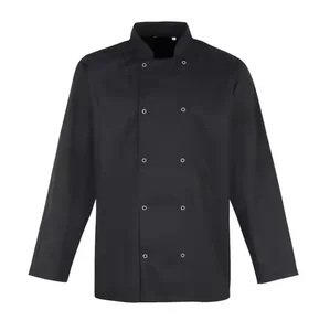 Cheap Plus Size Chef Coat  Women's and Men's Professional 100%Polyester Restaurant Kitchen Bakery Uniform Jacket.