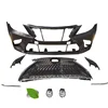 10-12 front bumper+black grille