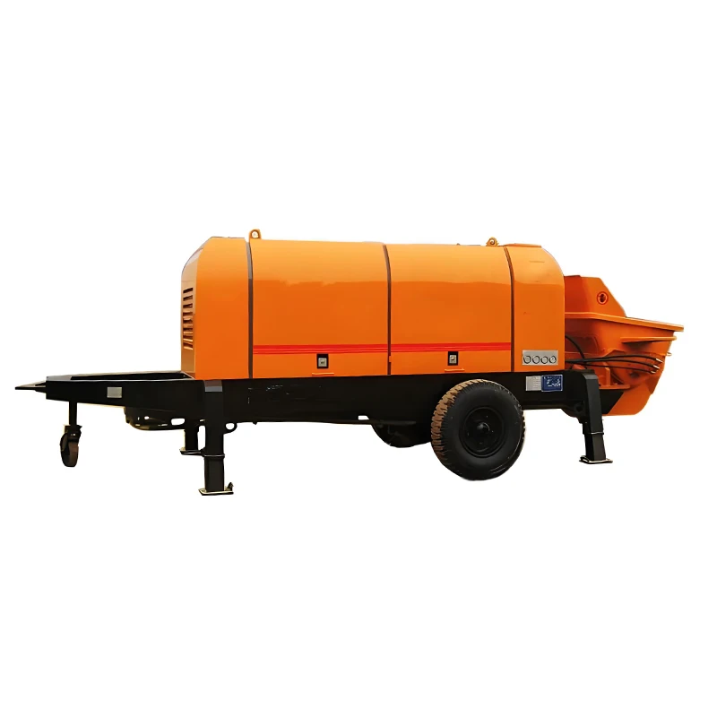 Remote Control Toy Mobile Small Concrete Mixer Pump Inclined Concrete Transfer Pump for Sale in Philippines