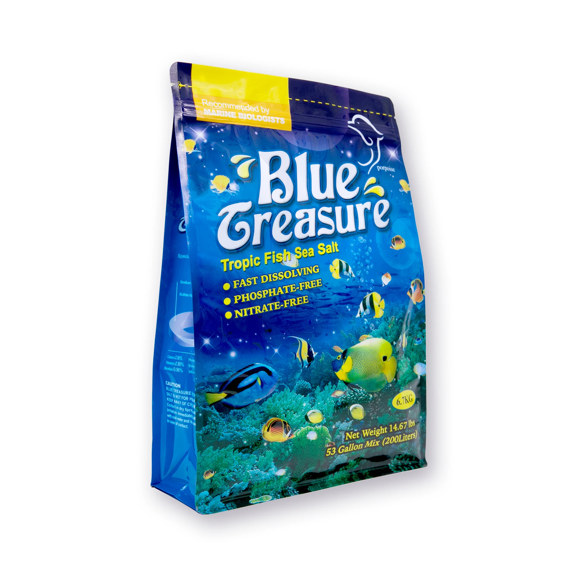 Best Supplier Aquarium Sea Salt for Tropical Living Fish with Quality Warranty