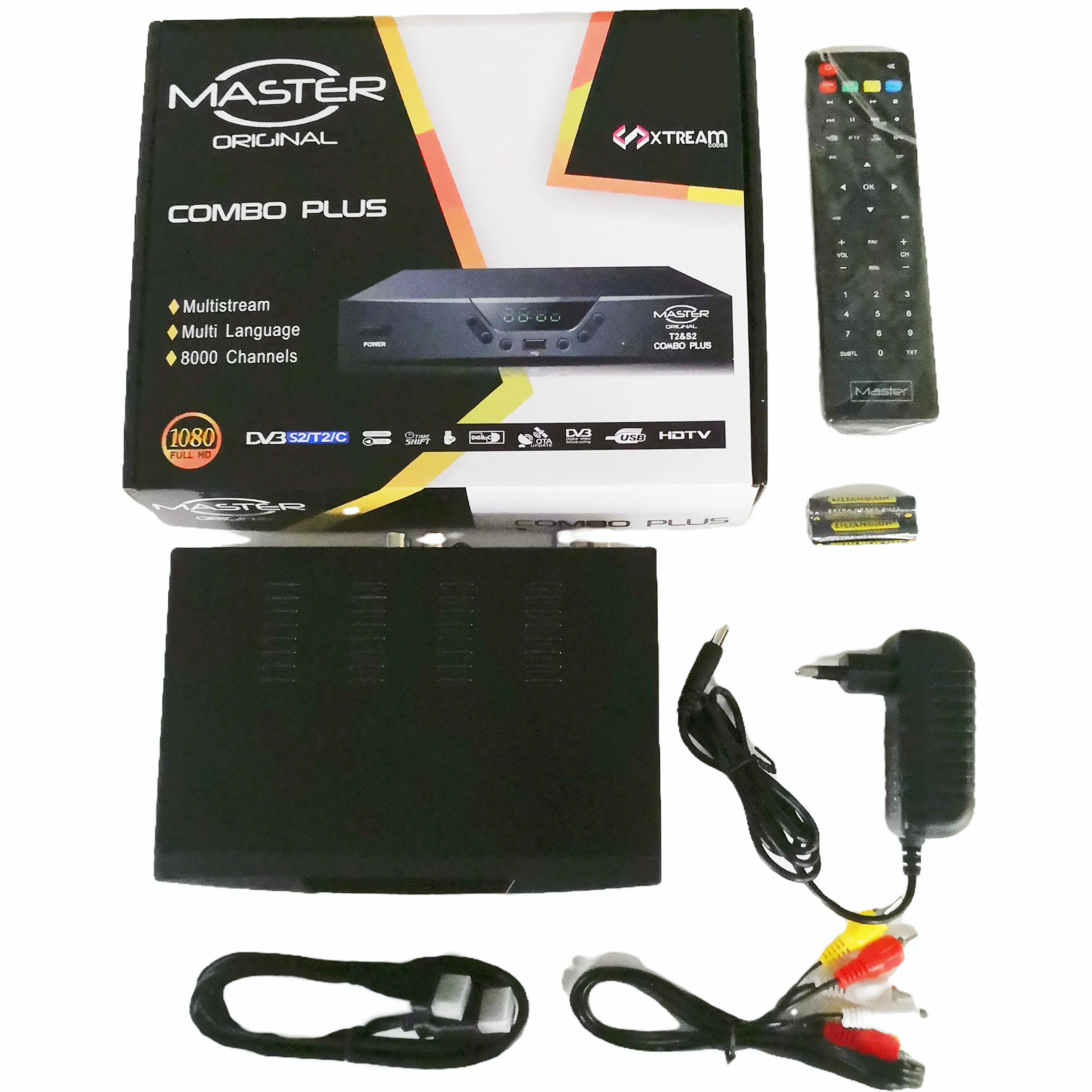 New trend COMBO DVB-T2+S2+C H.264 1080P  Digital Receiver Africa Middle East and Central Asia Hot Selling TV Set-top Box