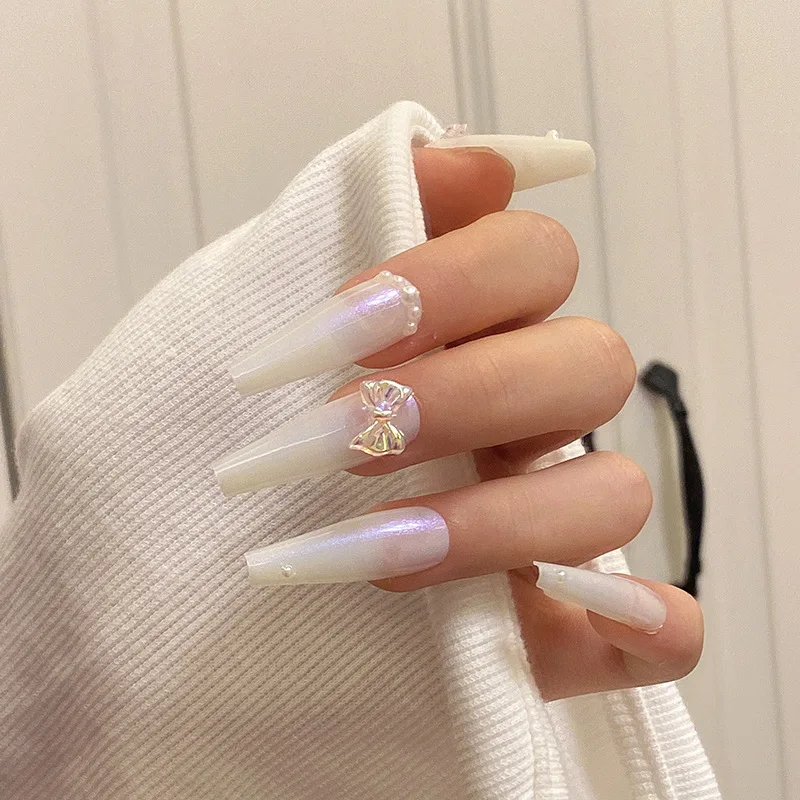 Fabulous Nails - #chanel #louisvuitton #cc #lv #diamonds #white #shellac # coffin #ballerina #shape #acrylic #acrylicnails #gel #gelnails #long  #nailsofinstagram #nailsoftheday #nailsonfleek #fabulous #nails #ottawa  #stlaurent