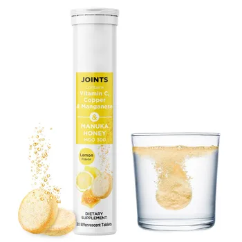 OEM/ODM Natural Lemon Flavor Jonit Support Effervescent tablet Effective Jonit Support Supplement effervescent tablet