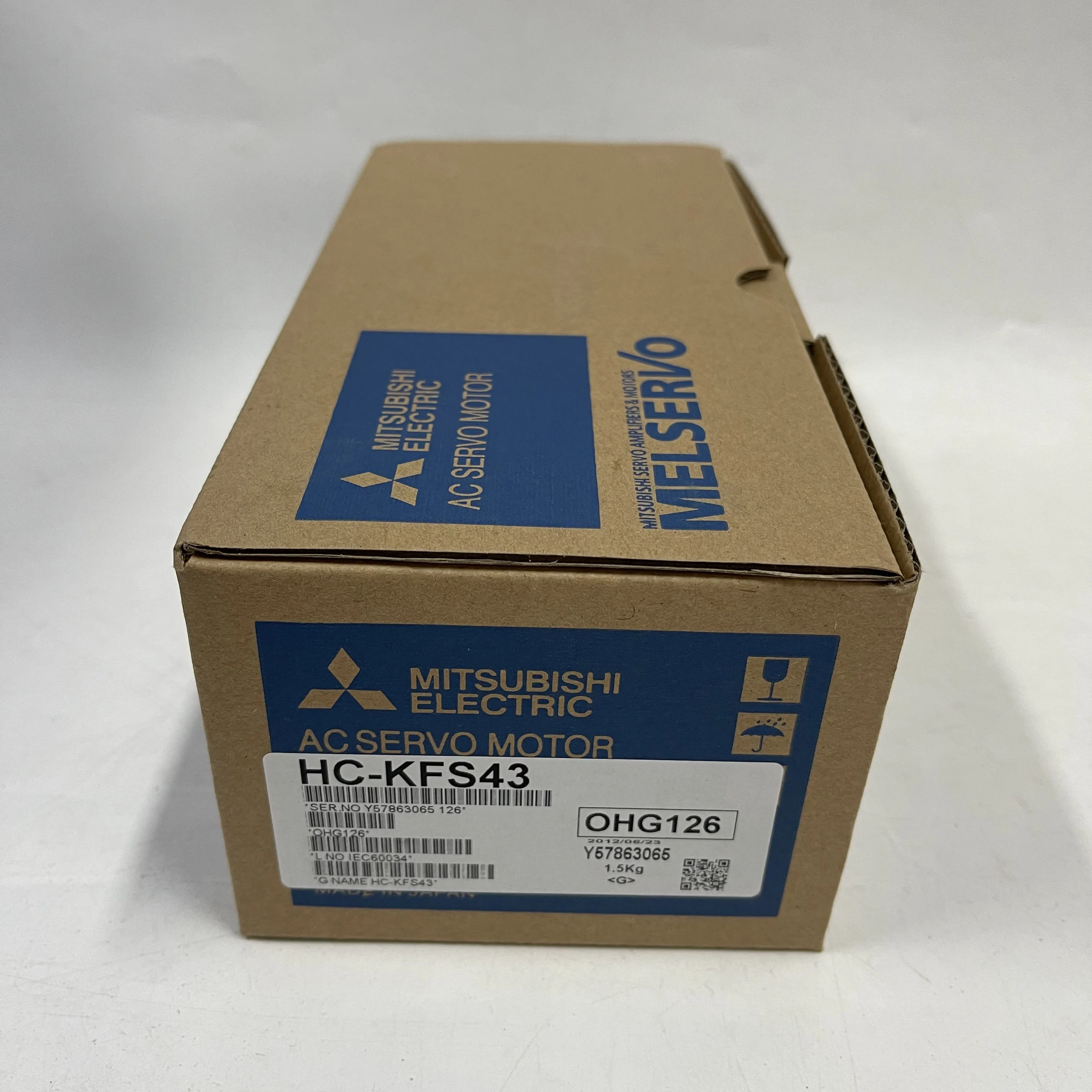 Mitsubishi AC Servo Motor HC-KFS43