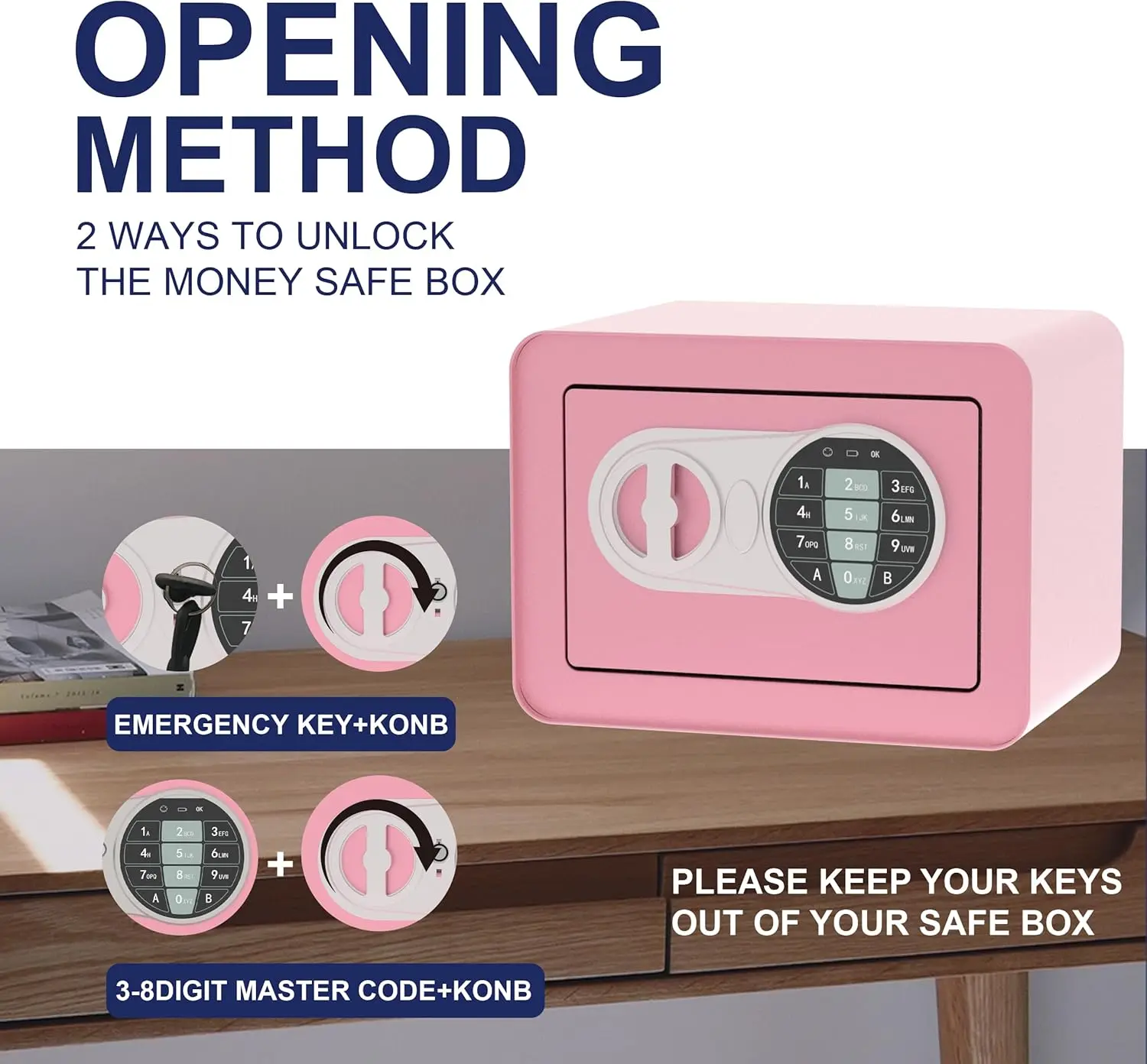 CEQSAFE Metal Hotel Mini Safe Box Security Digital Safe Lock Box supplier