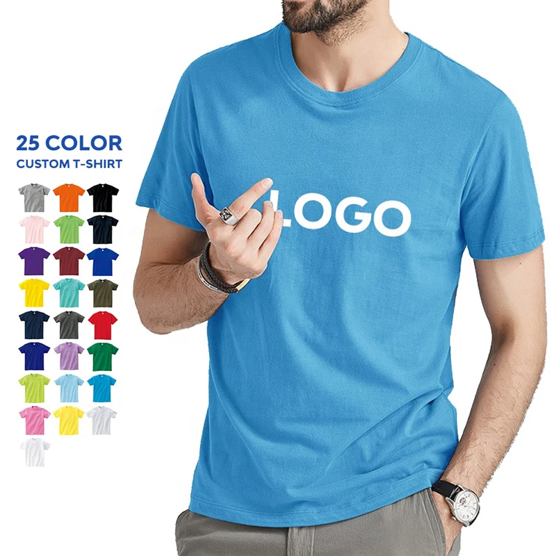 Camiseta blanca de algodón estampada con el logotipo y g…