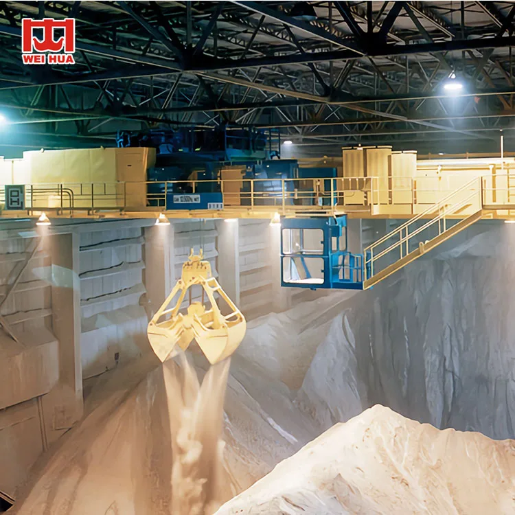 QZ Type Grab Bucket Grapple Double Girders or Beams Overhead Bridge Crane