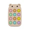 Télécommande TV Beige
