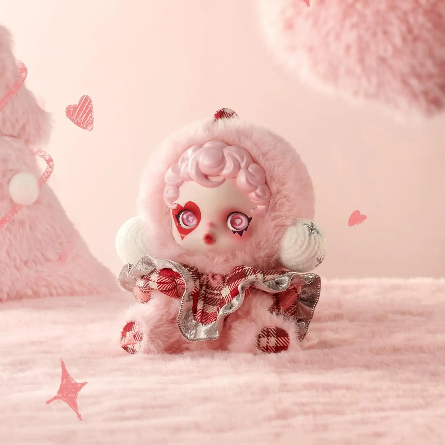 ポップマート SKULLPANDA Winter Symphony シリーズ SKULLPANDA Winter Symphony Series Plush - POP MART (United