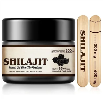 OEM Customize Pure Himalayan 30g Shilajit Resin Dietary Supplement for Healthy Heart and Immune Support