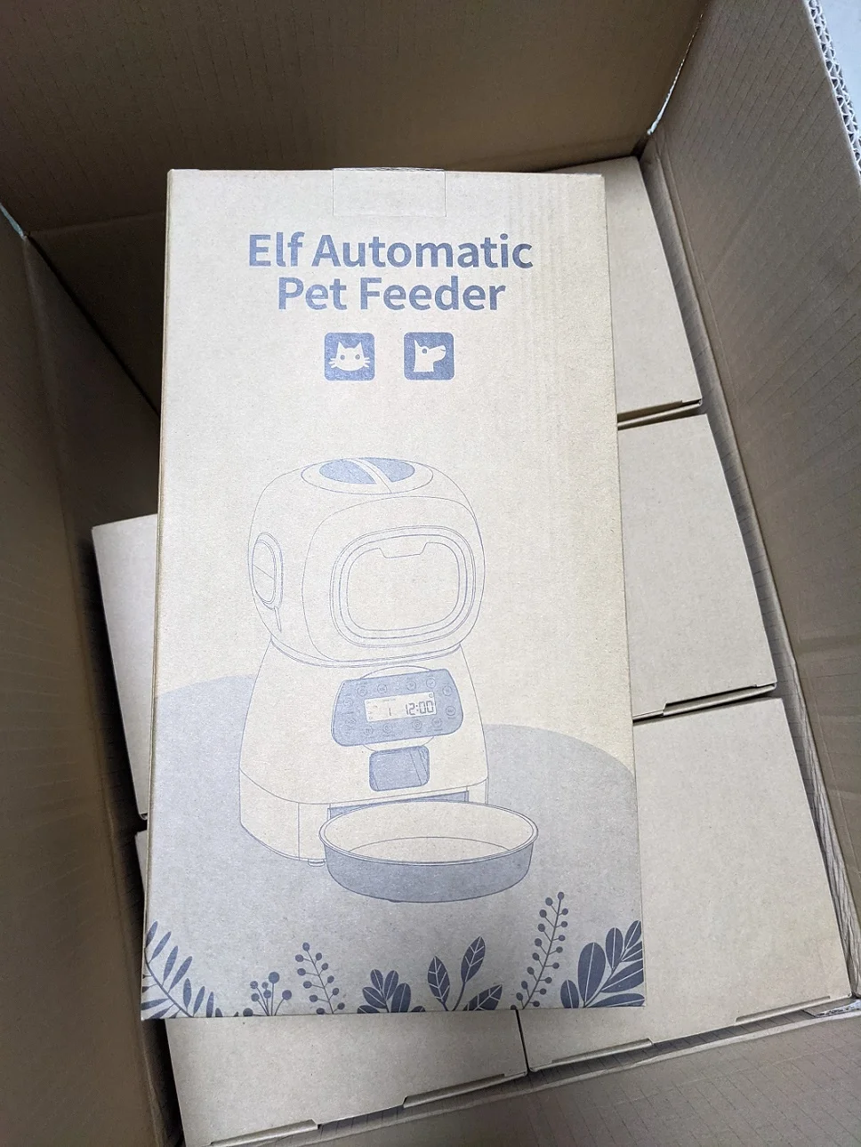 Factory Price R Automatic Pet Feeder  With Lcd Display for Cat and Dog