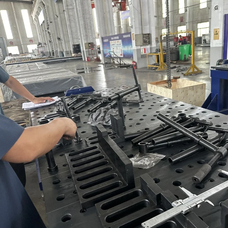 3d Welding Table With Welding Jigs Nitrided Steel High Quality China Provided Customization Soldering Station