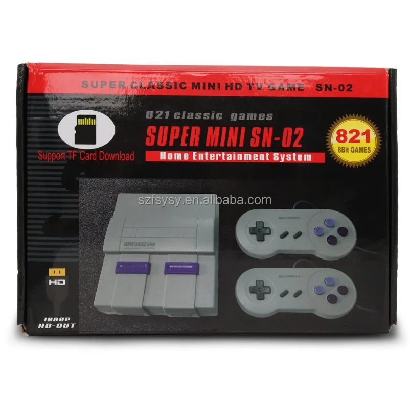 2025 Mini Classic Retro Games 8-bit Built-in 821 Home VIDEO Game Entertainment, HD Video Game Console HDMI Version Drop Shipping
