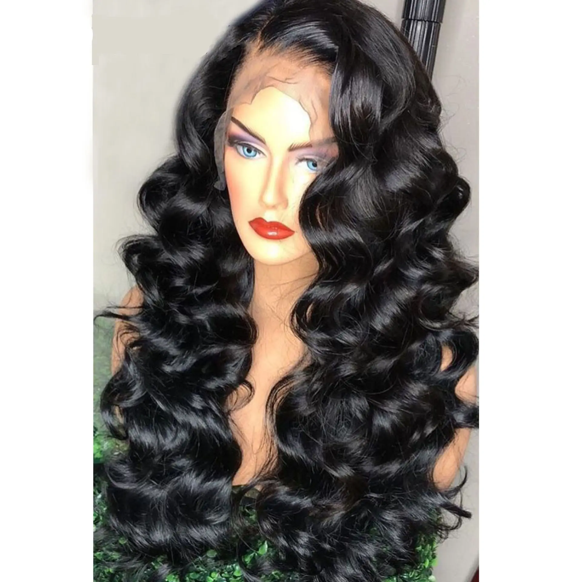  Wig Hair Curtain Spring Chemical Fiber High Temperature Silk  Matte : Beauty & Personal Care
