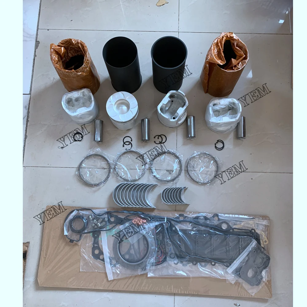 High Quality 4M51 Overhaul Kit With Piston Rings Liner Full Gasket Set Bearings ME2416861195 for Mitsubishi Engine.