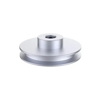 Custom CNC Machining 2.5 Inch Outer Diameter 5/8 Inch Bore V Type Single Groove Pulley For V Belt