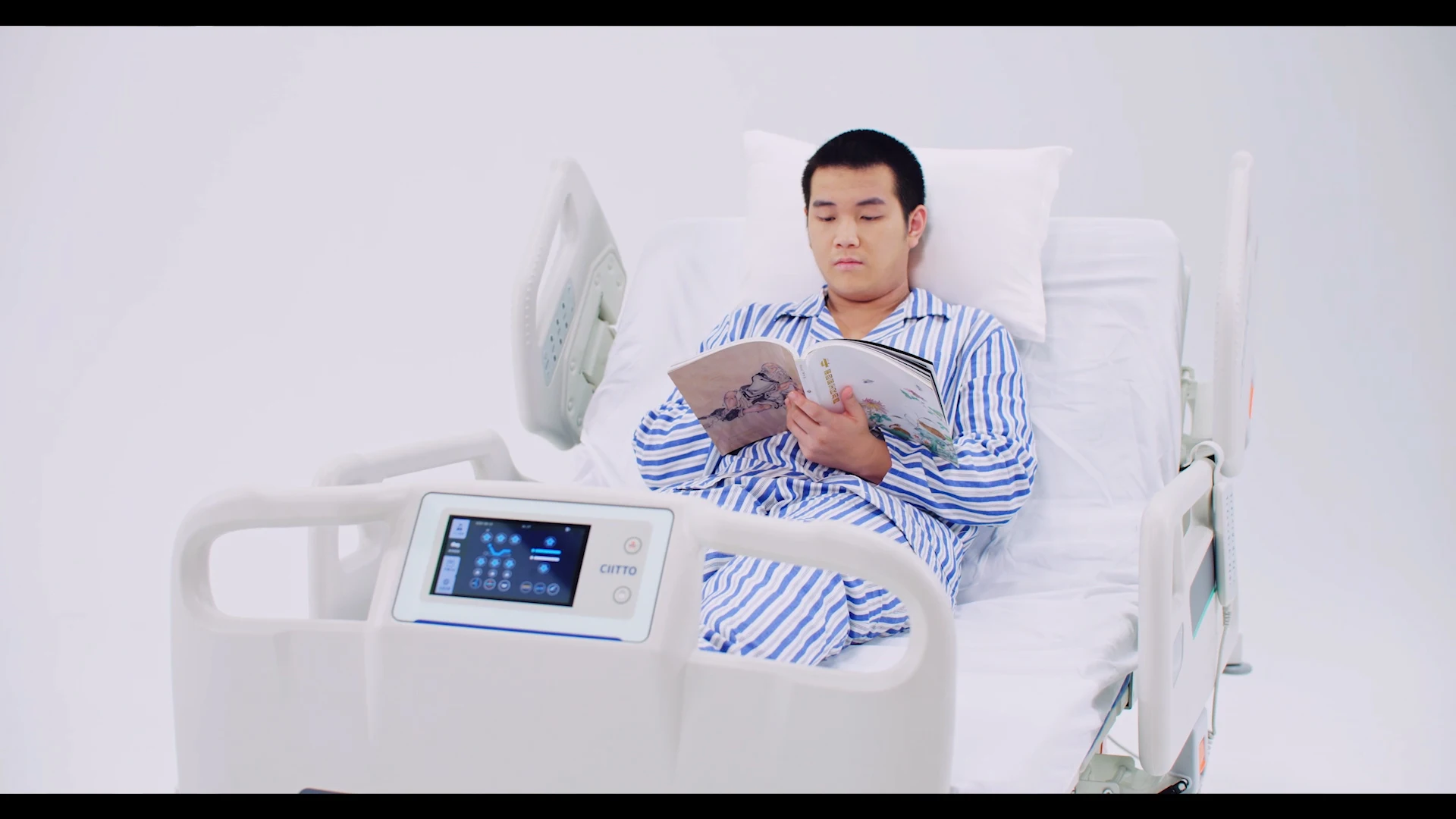 Fully Electric Automatic & Adjustable Hospital Bed for ICU Patients with Turnover Tilt & Sitting Care Features factory