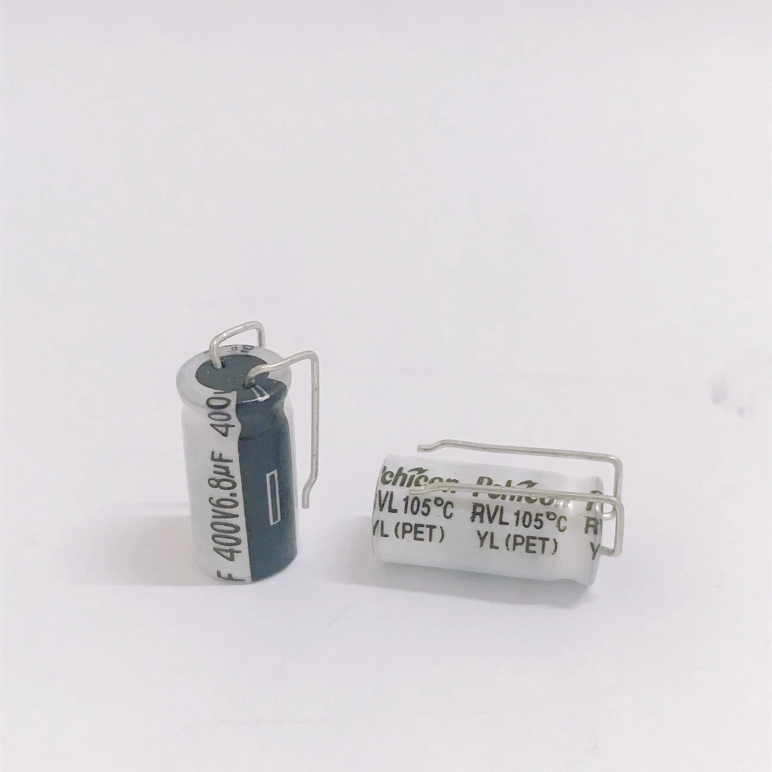 Pchicon 400V6.8uF 8*17 RVL L 유형 6000hrs smd 전해질 커패시터 6.8 미크로포맷 400v 콘덴서 LED