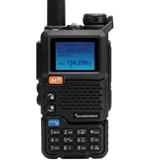 Quansheng Uv5r Plus Dual Band Walkie Talkie Ham Radio 5W UHF VHF Two Way Radio