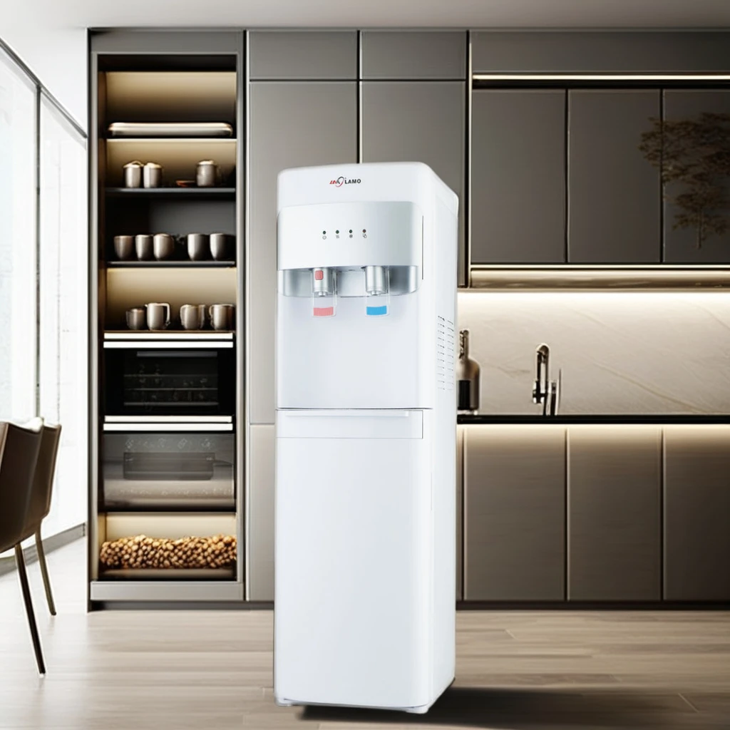 Wholesale 1158 Electric Water Dispenser Stainless Steel Housing Bottom Load Stand Installation Household Hotel Use