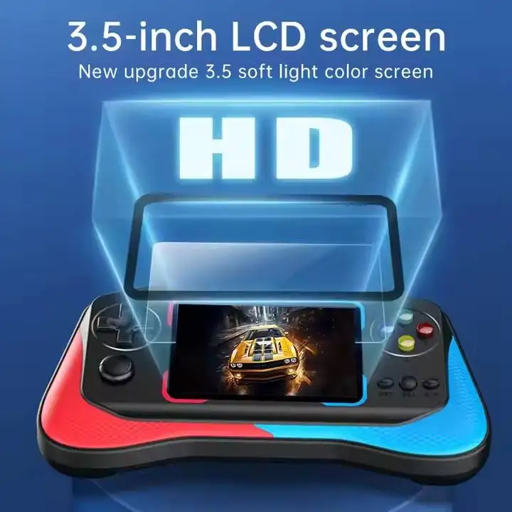 Retro Handheld Console With 500 Games And Av Output Player_voghion.com