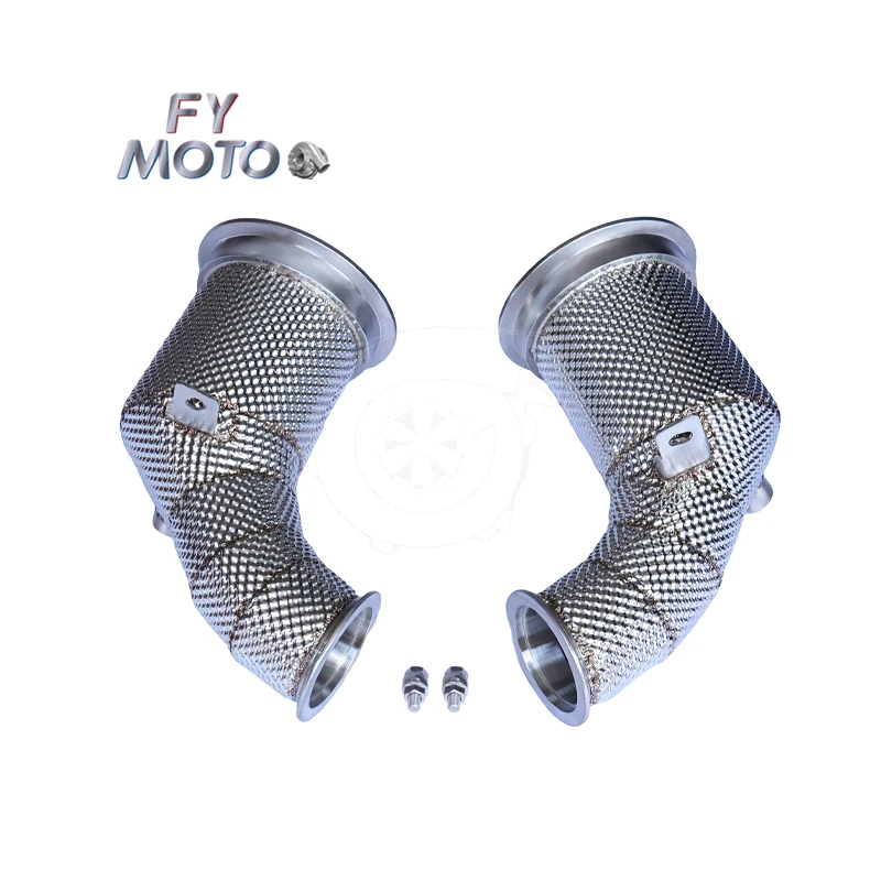 Downpipe For Porsche Pananera 971 2.9T 2018+ With Heat Shield