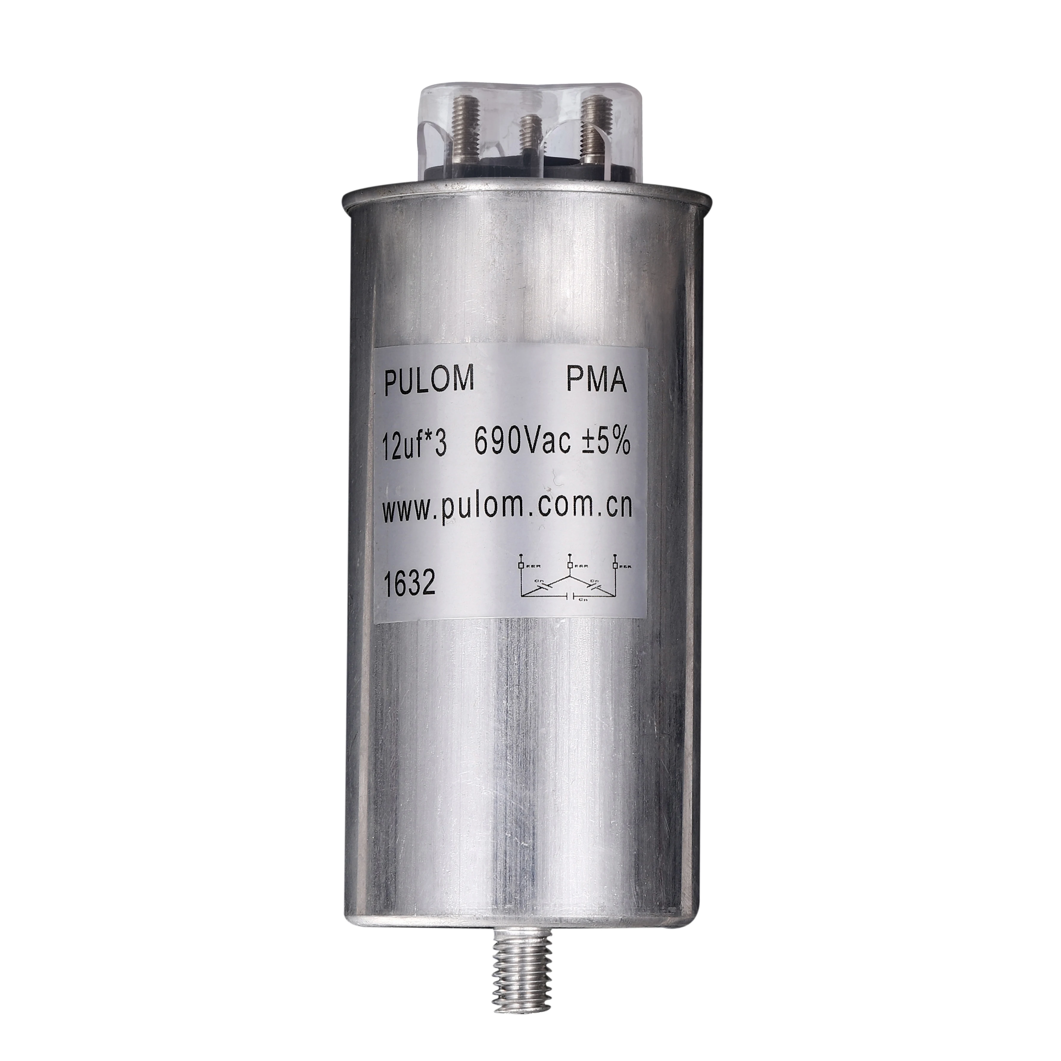 Practical Popular 25 kvar power capacitor bank manufacturers Power Factor Correction Capacitor