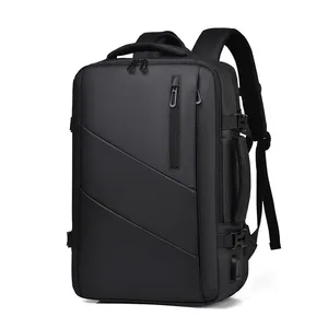 OMASKA Wholesale High Quality Casual Backpack Nylon USB Fashionable Waterproof Zipper 15.6 Inch Laptop Backpack