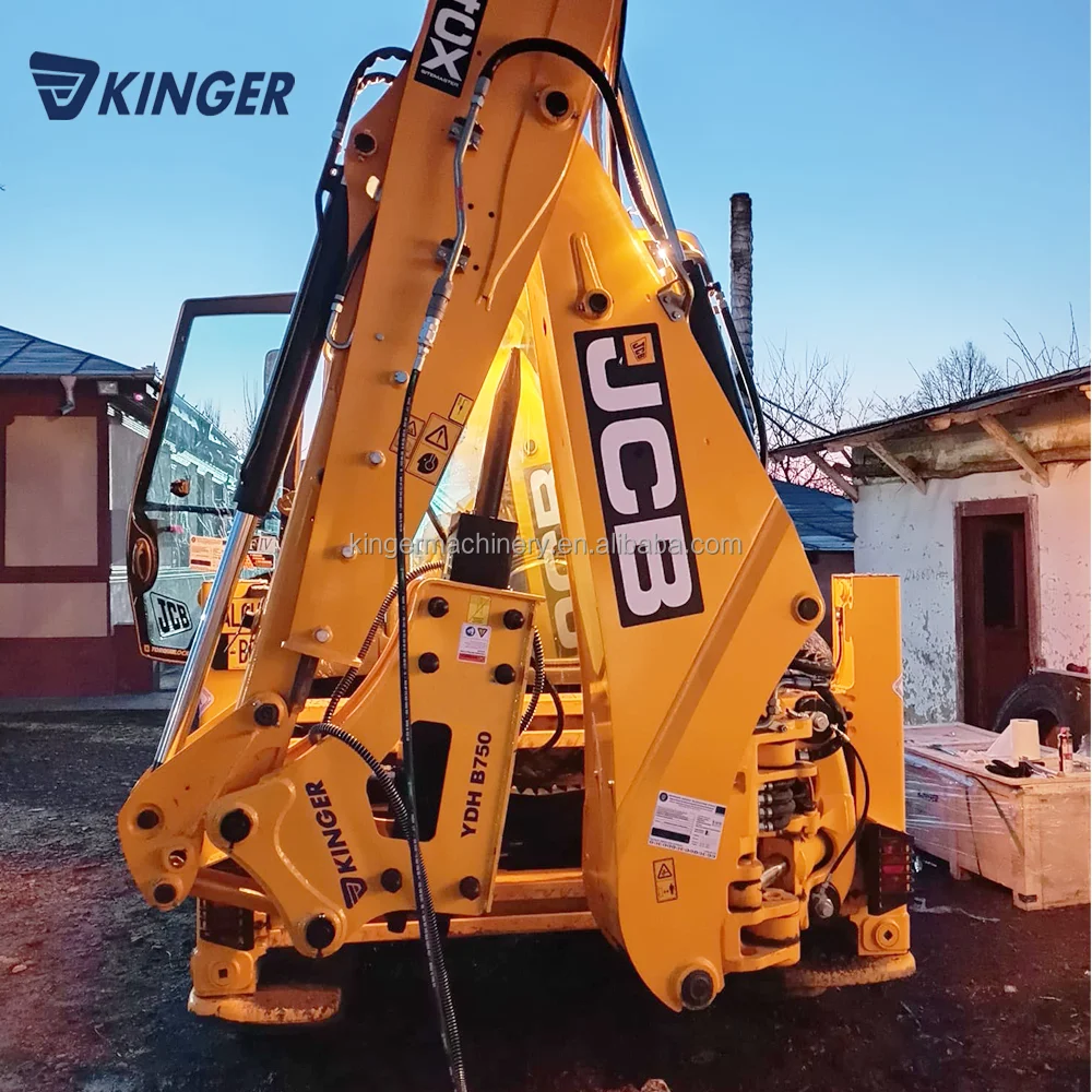 KINGER Demolition Rock Pave Crusher Hydraulic Breaker Stone Breaker for ...
