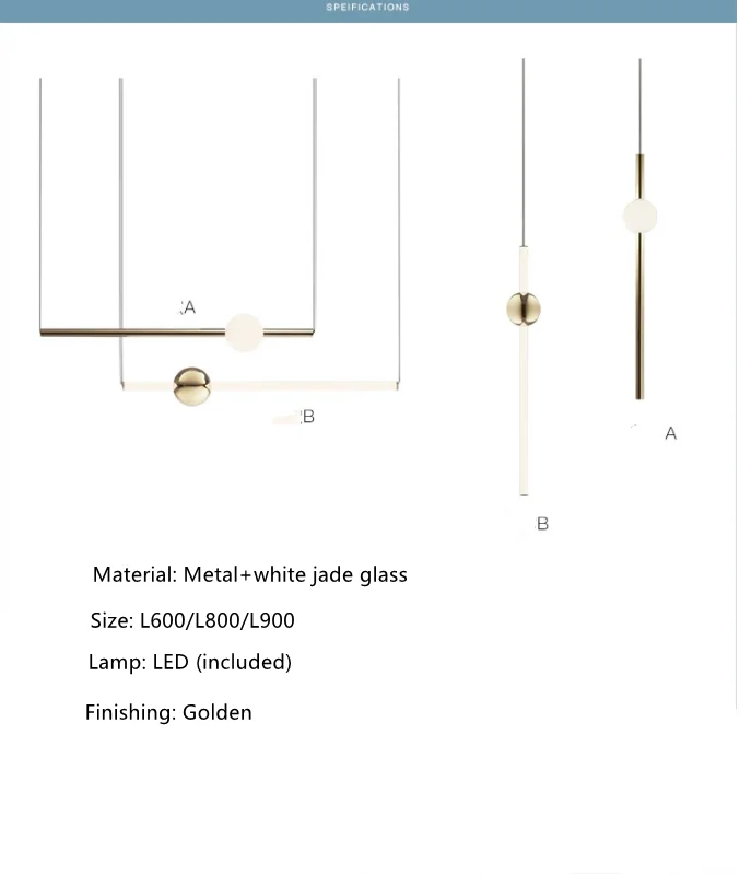 Popular linear pendant chandelier designer creative nordic simple hanging linear modern chandelier led