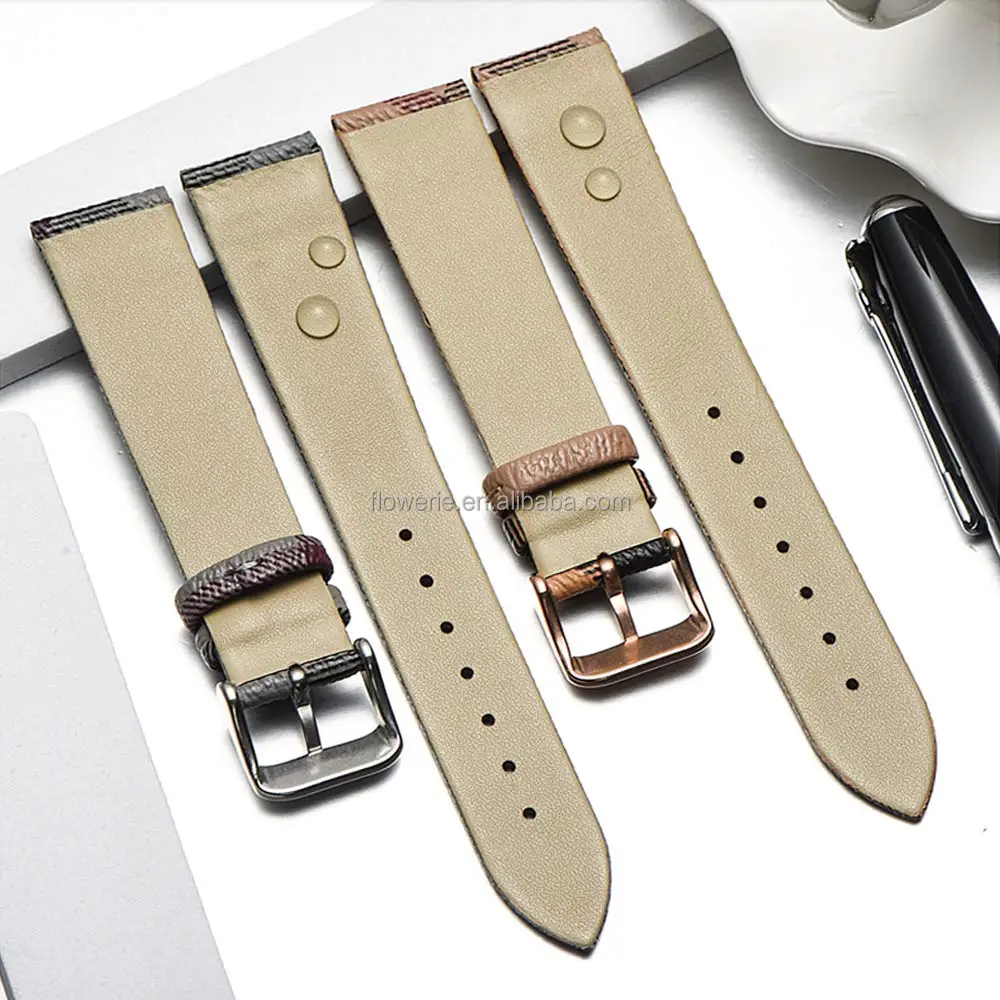 Affordable Stylish Calfskin 19 mm Watch Band W0310GSWGAT_K0014539 main image 1
