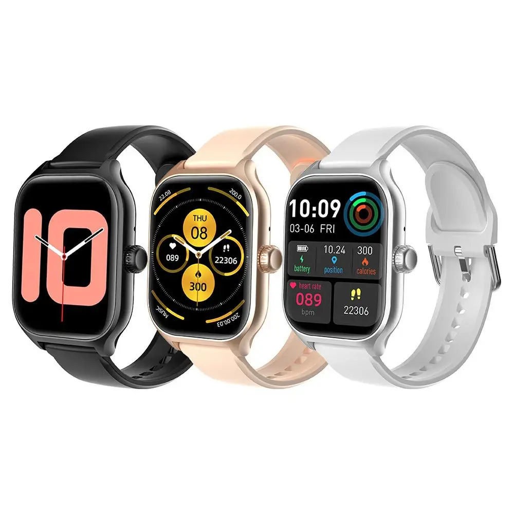 2023 Smartwatch GT4 Pro HD Full Touch Screen 2 Straps BT Music Calling  Reloj Inteligente Fitness Tracker GT4 Smart Watch