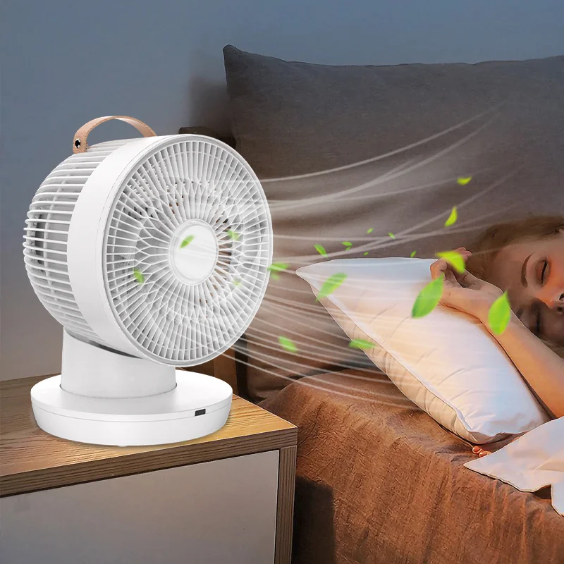 Ventilatore da tavolo circolatore DC da 7 pollici con telecomando Ventilatore intelligente per la circolazione dell'aria fresca per la casa