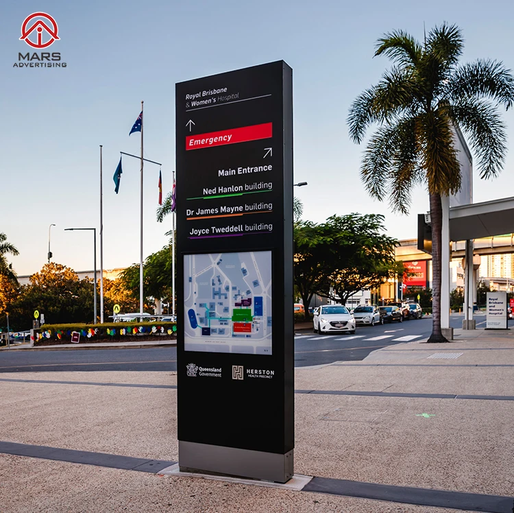 Индивидуальный наружный алюминиевый подсвеченный акриловый знак пилона светодиодная цифра цена направляющая вывеска металлическая пилон