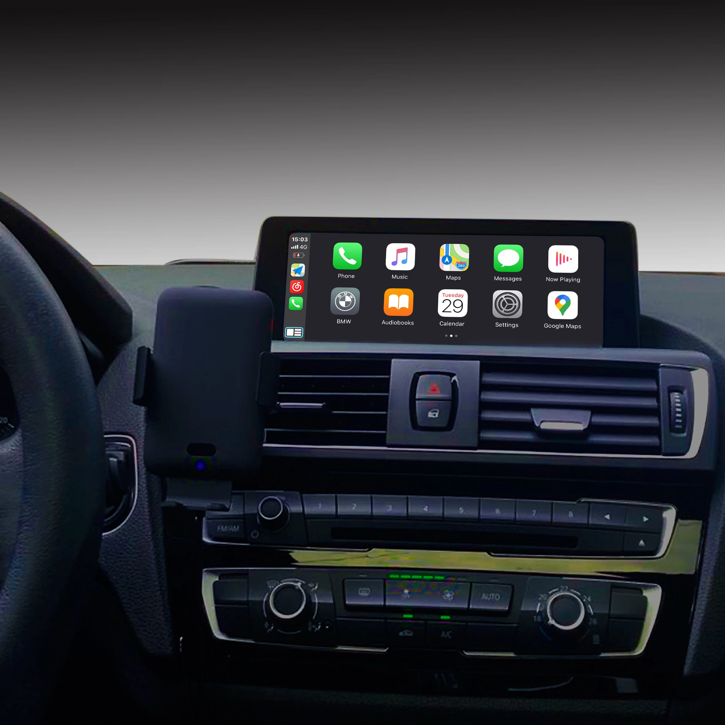 Draadloze CarPlay & Android Auto-adapter – Zet Bekabeld Om Naar Draadloos, USB Plug & Play, Voor Voertuigen Vanaf 2017 (niet Voor BMW)