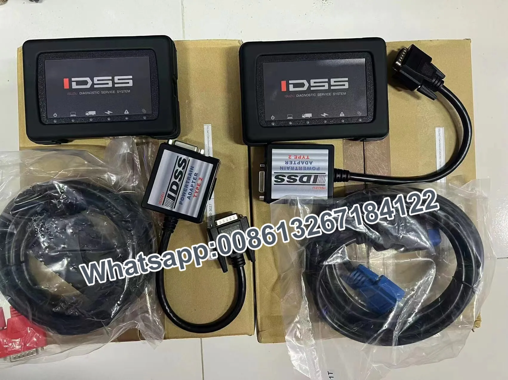For ISUZU IDSS INTERFACE ORIGINAL Truck Excavator Diagnostic POWERTRAIN ADAPTER TYPE 2  IDSS for ISUZU DIAGNOSTIC SERVICE SYSTEM