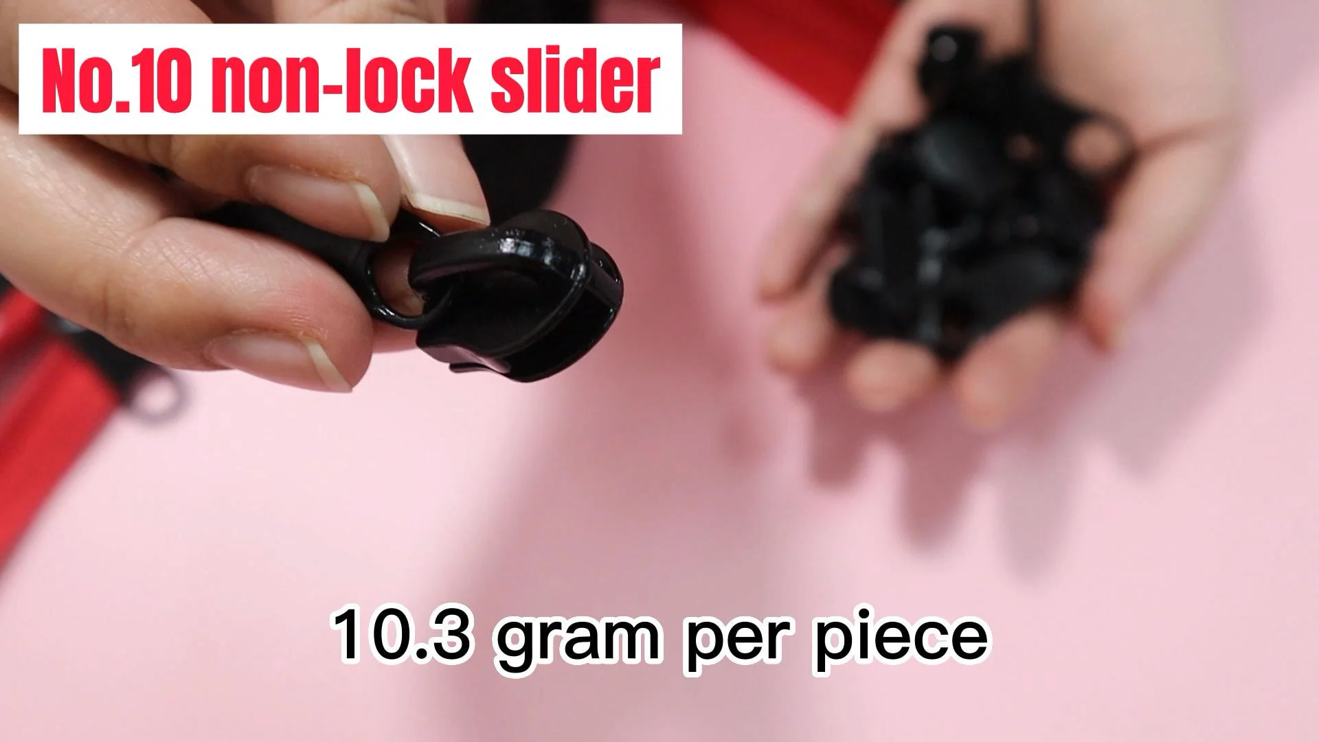 Wholesale Good Quality Good Price No.10 Nonlock Zipper Slider With