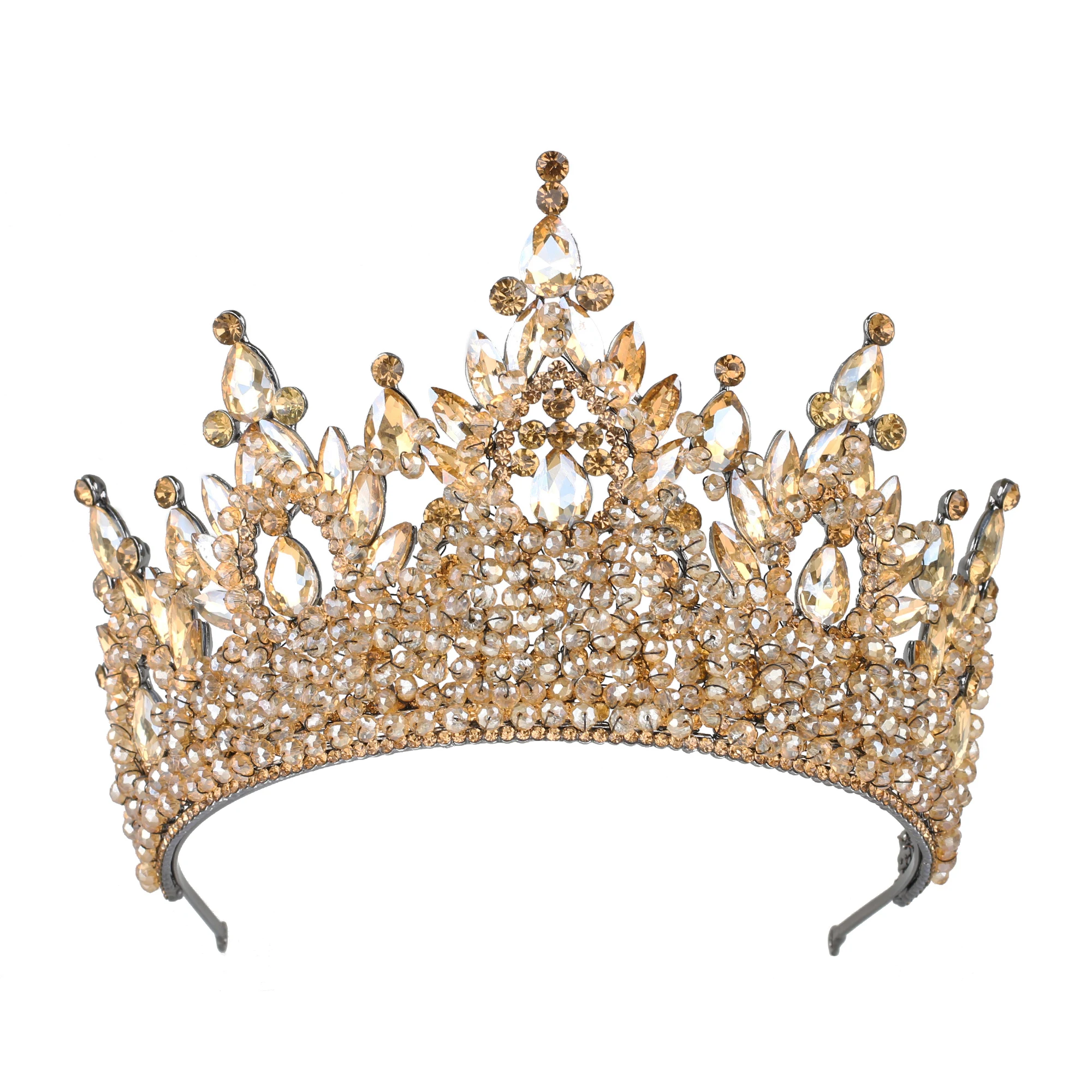 Wholesale Crowns And Luxury Tiaras Crystal Princess Crown Bridal ...