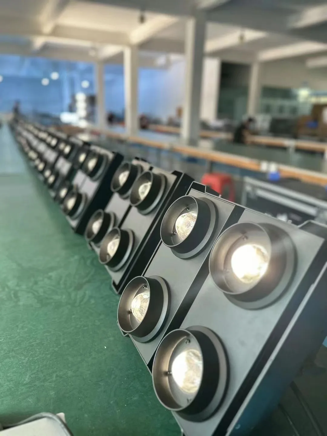POJ IX4200 Latest Models 450W LED 4 Blinder Light Waterproof Blinder Light Stage Lights LED Blinder IP65 Outdoors