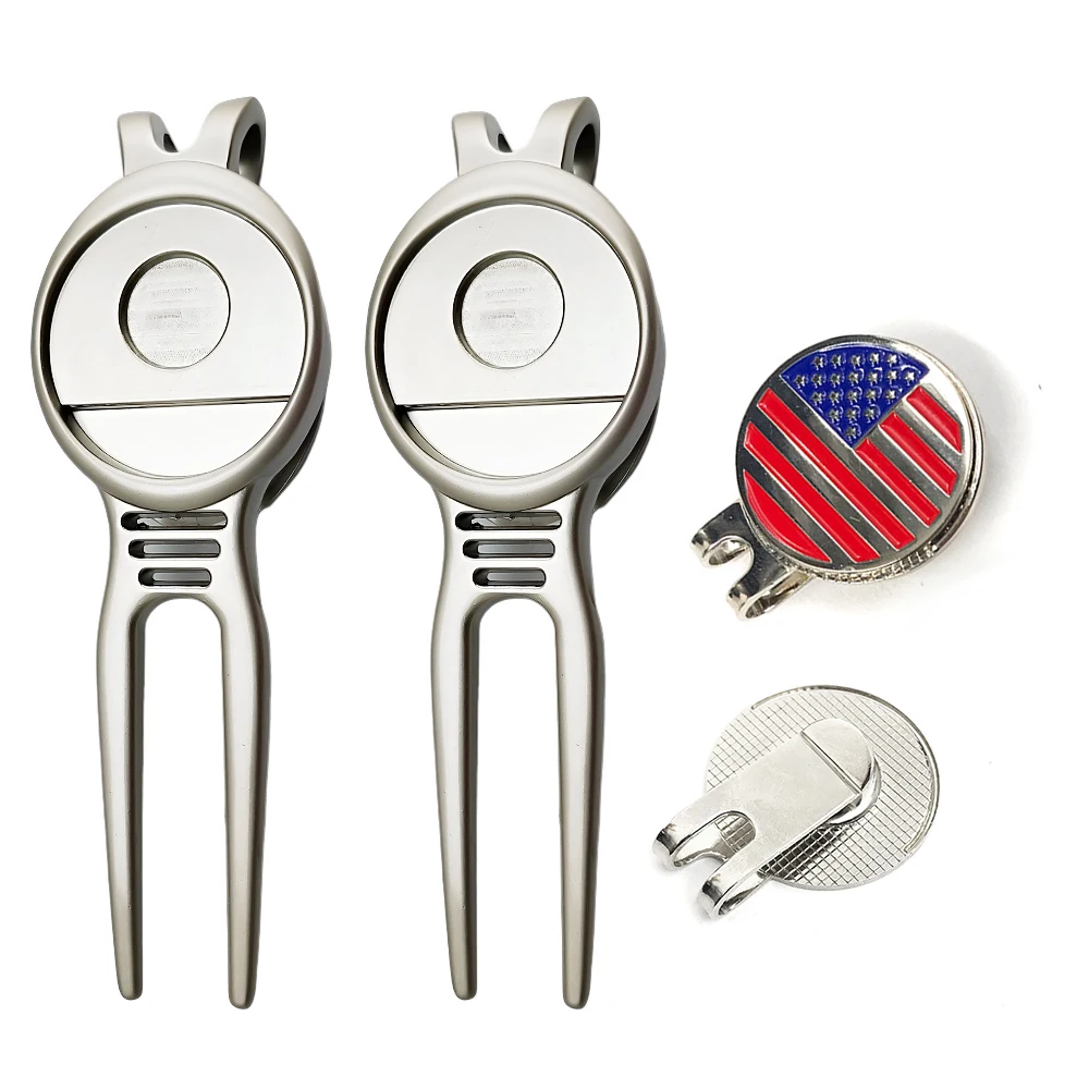 Wholesale Zinc Alloy Sublimation Blank Custom Logo Marker Fix Divot