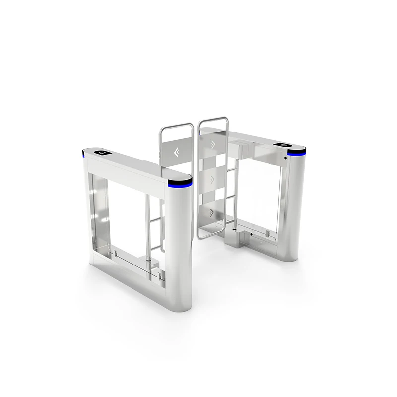 Pedestrian Access Control Automatic Anti Crossing Entrance Turnstile Gate Barrier Swing for Supermarket Oem