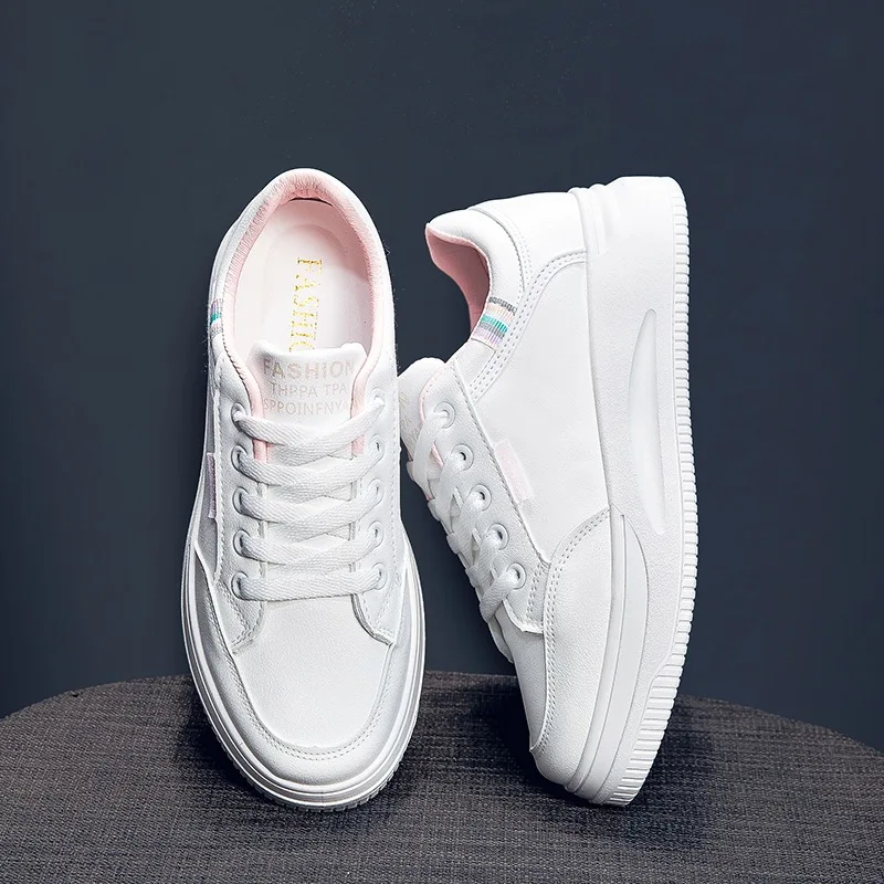 Little White Shoes Women's 2023 New Spring And Autumn Breathable Board