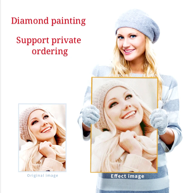 diamond painting portraits personal photo custom