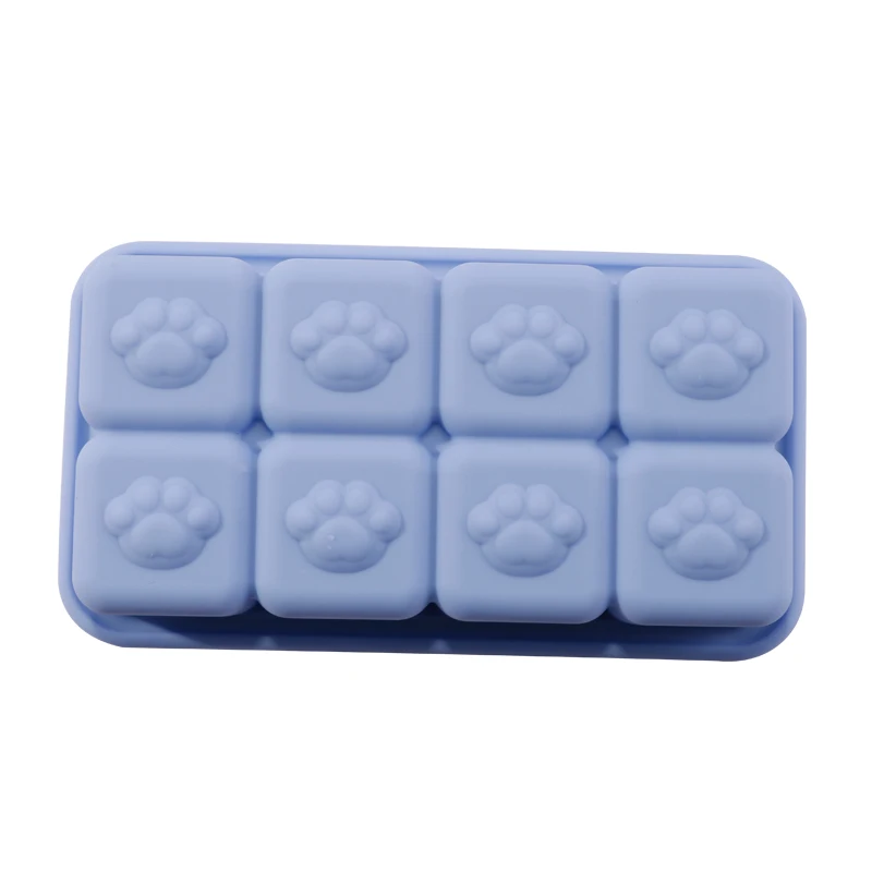 Ever Soul LFGB Approved BPA Free Soft Silicone Rectangular Food Freezer Tray Baby Feeding Dining Essential