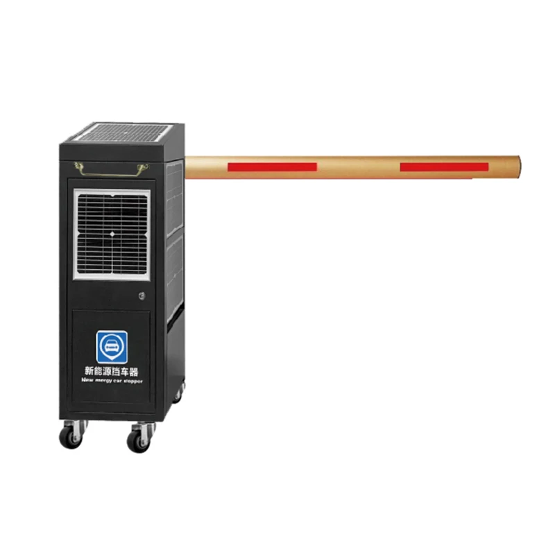 Outdoor Ce Approved Long Remote Control Distance Solar Powered Parking Barrier Gate