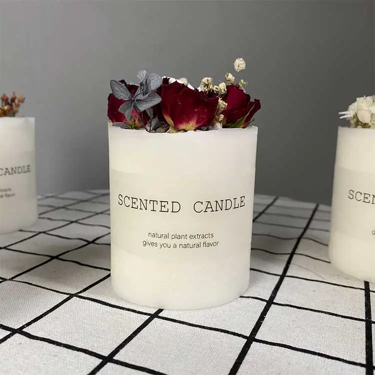 Bulk Order Luxury Branded Soy Wax Candle Fragrance Aroma Custom Glass