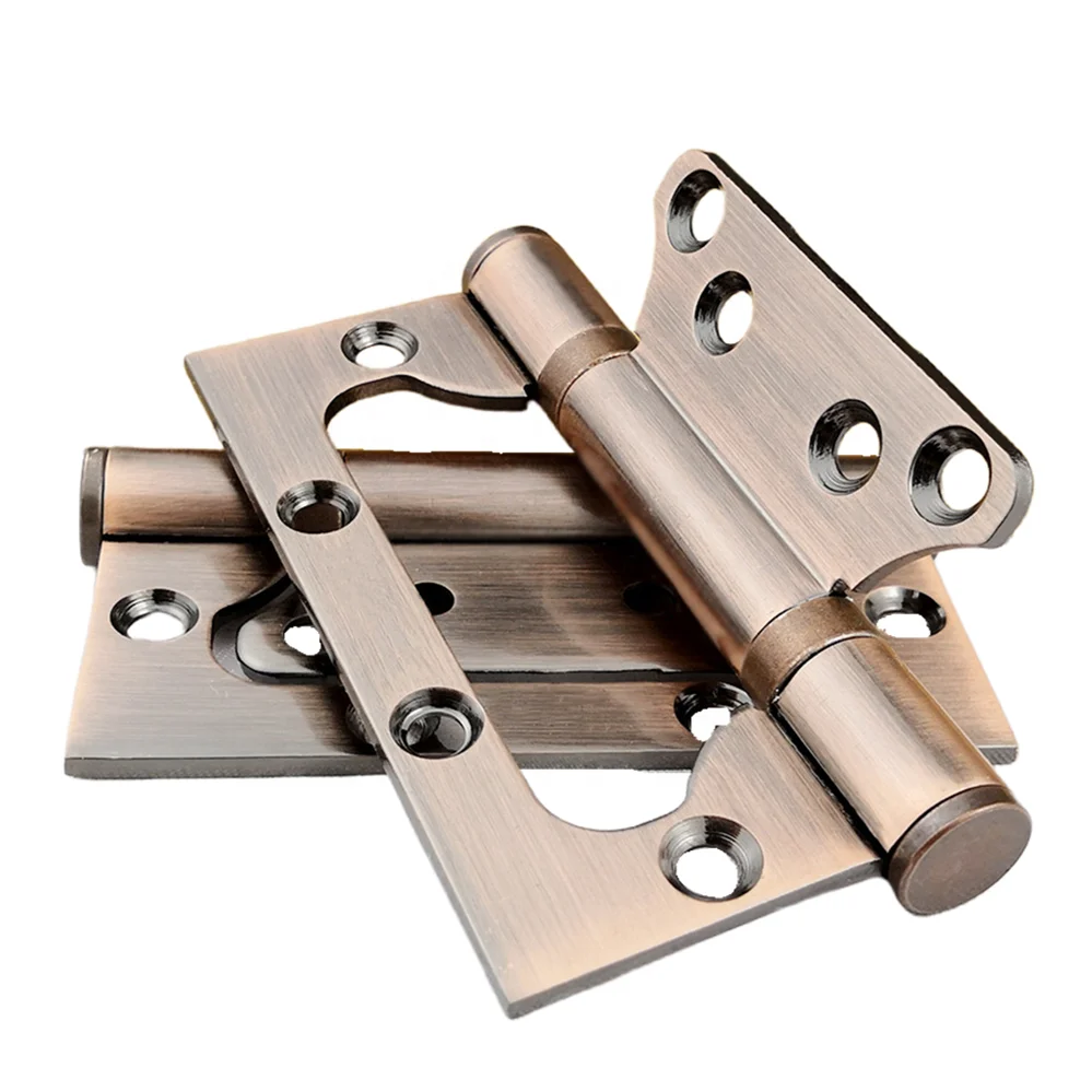 National Hardware 3.5 in. L Antique Brass Copper Patio Door Hinges