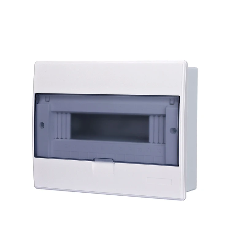 Factory 24 Ways Two Rows Distribution Box 2 Plastic Electrical 18 Way Mcb